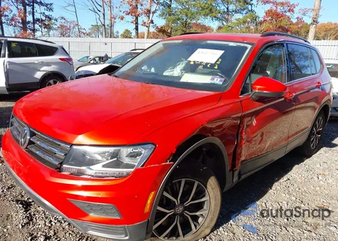 2019 Volkswagen Tiguan 2.0T Se/2.0T Sel/2.0T Sel R-Line/2.0T Sel R-Line Black z USA, uszkodzony, nr VIN 3VV2B7AX7KM118569